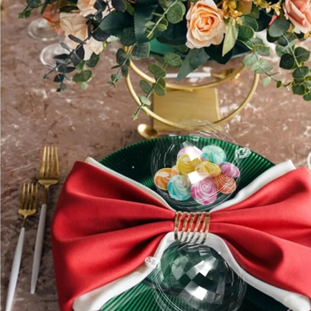 Clear Disco Balls (20) Ornaments for Parties (retail $12 for 5)